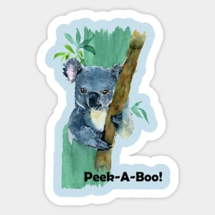 peek-a-boo! Sticker